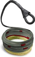 bubba rope synthetic winch line - 100 ft renegade green | durable and high performance logo