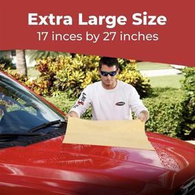 img 1 attached to 🌊 Shurhold Ultra Absorbent PVA Drying Towel: 17in x 27in – Quick Drying Solution for Cars, Boats, and More!