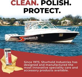 img 3 attached to 🌊 Shurhold Ultra Absorbent PVA Drying Towel: 17in x 27in – Quick Drying Solution for Cars, Boats, and More!