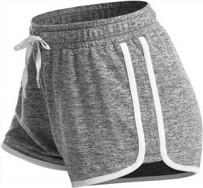 img 4 attached to Flexible Performance: Women'S Dolphin Shorts For Running, Yoga, Gym And Workout