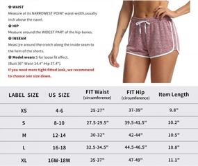 img 2 attached to Flexible Performance: Women'S Dolphin Shorts For Running, Yoga, Gym And Workout