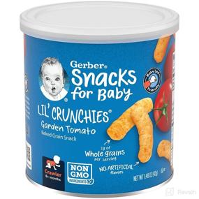img 3 attached to Gerber Graduates Crunchies Tomato Ounce