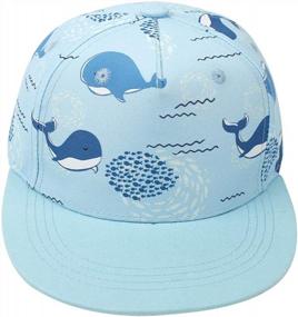 img 3 attached to Adjustable Snapback Hats For Kids - Perfect For Summer Outdoor Activities!