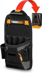 img 4 attached to ToughBuilt - Technician Pouch - ClipTech Compatible, 11 Pockets And Loops, Heavy Duty Construction - (TB-CT-22)