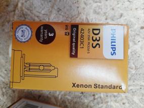 img 5 attached to 🔦 Фара PHILIPS D3S 4300K XenStart OEM HID Xenon Bulb 42403C1 35W DOT GERMANY - 1 пакет от ALI