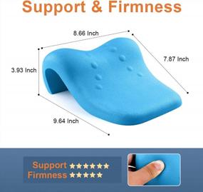 img 3 attached to Neck Pain Relief With Mkicesky Neck Stretcher Posture Corrector - TMJ & Cervical Spine Alignment Support!
