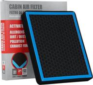 🚗 high-quality cabin air filter replacement fl3z19n619a with nutshell activated carbon for ford expedition/f-150/f-250/f-350/f-450/f-550 super duty & lincoln navigator 2018-2020 логотип