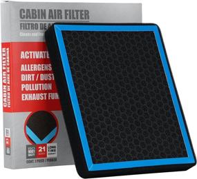 img 4 attached to 🚗 High-Quality Cabin Air Filter Replacement FL3Z19N619A with Nutshell Activated Carbon for Ford Expedition/F-150/F-250/F-350/F-450/F-550 Super Duty & Lincoln Navigator 2018-2020