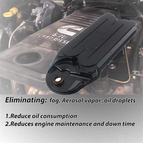 img 1 attached to 🔍 CV52001 Crankcase Ventilation Filter Replacement for 2007-2018 Dodge Ram 2500 3500 6.7 Diesel Cummins - Genuine 2PCS Crankcase Filter 68002433AB 904-418 GELUOXI