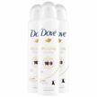 dove anti-perspirant aerosol clear finish 3.8 oz, pack of 3 (packaging may vary) logo