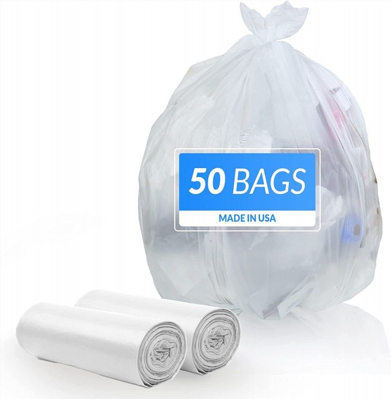 Reli. 39 Gallon Trash Bags Drawstring 200 Count Bulk Large 39 Gallon Heavy Duty