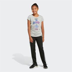 img 1 attached to Adidas Girls Short Sleeve Graphic Girls' Clothing : Active