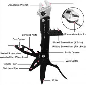 img 3 attached to Versatile Autoark Survival Multitool: Perfect Gift For Dads On Father'S Day, Christmas, Thanksgiving, And Birthday