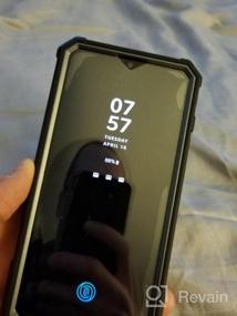 img 7 attached to Прочный прозрачный гибридный чехол-бампер Poetic Guardian для OnePlus 6T (2018) со встроенной защитой экрана и устойчивой к царапинам задней панелью черного цвета