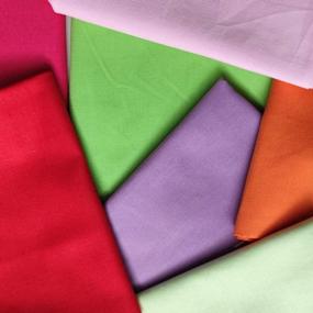 img 2 attached to 14 предварительно вырезанных квадратов для стеганых одеял высшего качества для шитья и рукоделия: комплект хлопчатобумажной ткани Misscrafts