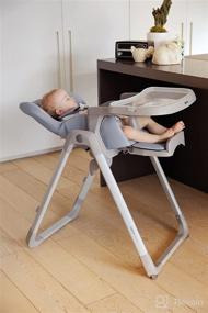 img 1 attached to 🍼 Inglesina My Time Folding Convertible High Chair with Removable Tray - Sugar Sweetness for Babies & Toddlers