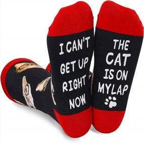 img 4 attached to Novelty Cat Socks Dog Socks For Women Horse Cow Unicorn - Zmart Funny Saying Gifts