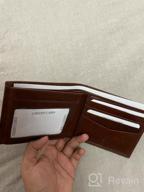 img 1 attached to Genuine Cowhide Leather Men's 🐄 Accessories - Enhancing Blocking Bifold Function review by Keith Saywon