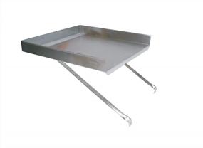 img 1 attached to John Boos BDDS8-18 Stainless Steel 430 Detachable Drain Board, For 18" X 18" Budget Sink