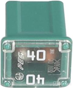 img 2 attached to 🔌 10 Pack of Low Profile 40 Amp Jcase Fuses - FMX-40 Female Maxi Fuse Mini Automotive Box Shaped Fuses