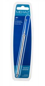 img 2 attached to 6 1/2 Inch Professional Lancet And Extractor By Mehaz