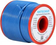 bntechgo 22 gauge pvc 1007 electric wire blue 100 ft 22 awg 1007 hook up stranded copper wire logo