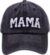 stay stylish and gift your mom with waldeal's adjustable mama hat! logo