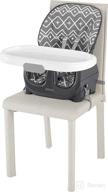 🪑 fisher-price deluxe high chair – gray tribal, convertible infant-to-toddler dining chair and booster seat with hassle-free cleaning options logo