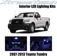 🔌 enhanced lighting upgrade for toyota tundra 2007-2013: 14-piece blue led interior kit including installation tool логотип