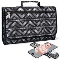 must-have portable diaper changing pad with wipes pocket - ideal for travel and baby showers! logo