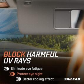 img 2 attached to Replace Your Toyota Tacoma'S Passenger Side Sun Visor With SAILEAD'S Compatible Visor Assembly - Without Light!