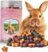 delicious and nutritious rabbit treats for small animals – katumo hamster treats with chinchilla nibble snacks - 150g package logo