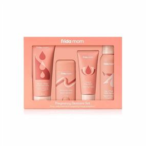 img 4 attached to Complete Skincare Set For Pregnancy Body Relief - Targets Stretch Marks, Dryness, Swelling, And Chafing - 4 Pieces