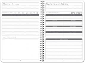 img 1 attached to Document Your Travels With BookFactory'S 100-Page Travel Journal And Itinerary Log Book