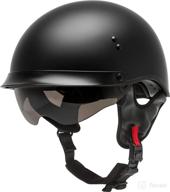 🏍️ gmax hh-65 full face motorcycle helmet (matte black, size large) logo