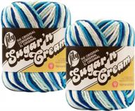 лили sugar 'n cream 100% хлопковая пряжа (2 шарика): получите больше за меньшую цену с оптовой покупкой! логотип