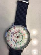 img 1 attached to Navy EasyRead Time Teacher Analog Boys Watch #ERW-COL-PT-NB review by Johnny Weber