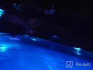 img 1 attached to Transform Your Holiday Party With Creatrek'S Submersible LED Lights: Waterproof, Battery-Operated, And Perfect For Hot Tubs, Backyards And Pumpkins! review by Ryan Dot