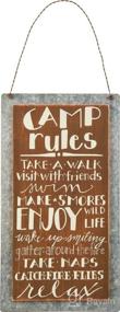 img 2 attached to 🏕️ Happy Camper Decor - Camper Dish Towels and Camping Rules Sign for Travel Trailers - 18th Street Gifts