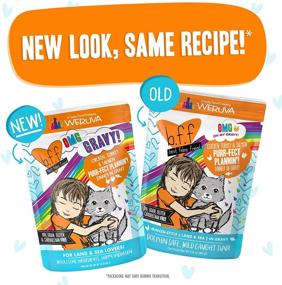 img 2 attached to 🐱 Weruva B.F.F. OMG - The Ultimate Grain-Free Wet Cat Food Pouches, Land & Sea Recipes in Gravy - High-Quality Ingredients!