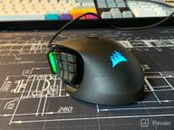 img 1 attached to Corsair Scimitar Pro RGB MMO Gaming Mouse - 🖱️ 16000 DPI Optical Sensor, 12 Programmable Buttons - Yellow (Model: CH-9304011-NA) review by Ojasvi Shahas ᠌