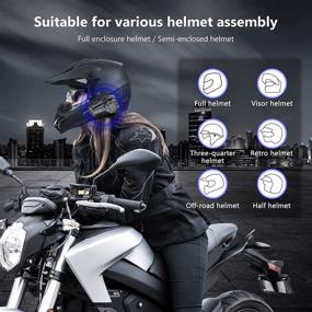 img 2 attached to Zhongreat Motorcycle Bluetooth5 0 Cancellation Communication