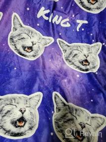 img 5 attached to Персонализированное флисовое одеяло для лица собаки - распечатайте свою фотографию для уютного и забавного подарка на память - идеальный подарок для мужчин и женщин - доступна для быстрой доставки из США