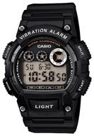 wrist watch casio collection w-735h-1a, black logo