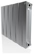 sectional radiator royal thermo pianoforte 500, number of sections: 10, 11.7 m2, 1170 w, 800 mm. logo