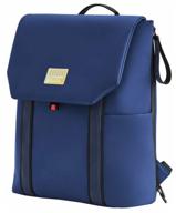 backpack xiaomi 90 ninetygo blue ( casual, urban ) waterproof with 15" laptop compartment logo