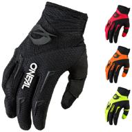 combined motorcycle gloves o "neal element 21 black s logo