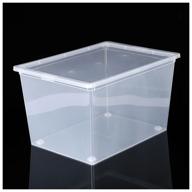 контейнер для хранения idea (м-пластика) м 2354, 53х37х30 см, 1 шт., прозрачный логотип