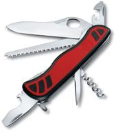 multitool keychain victorinox forester m grip red/black logo
