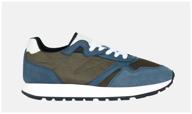 geox sneakers, size 40, blue/olive logo